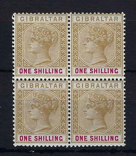 Image of Gibraltar SG 45 LMM British Commonwealth Stamp